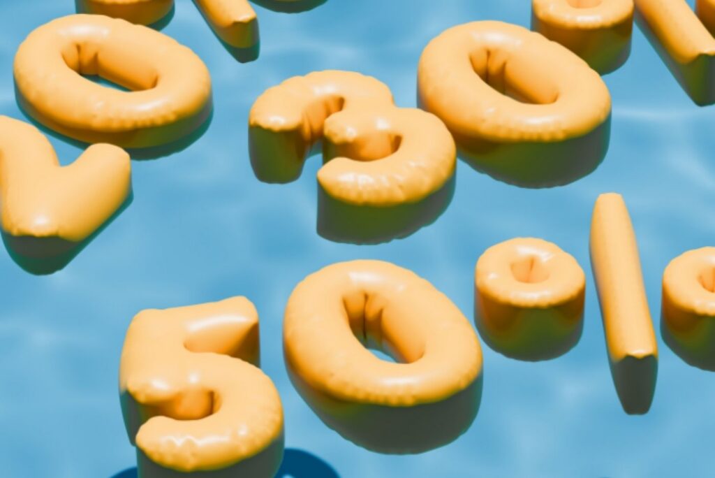 50-30-20 rule in the water